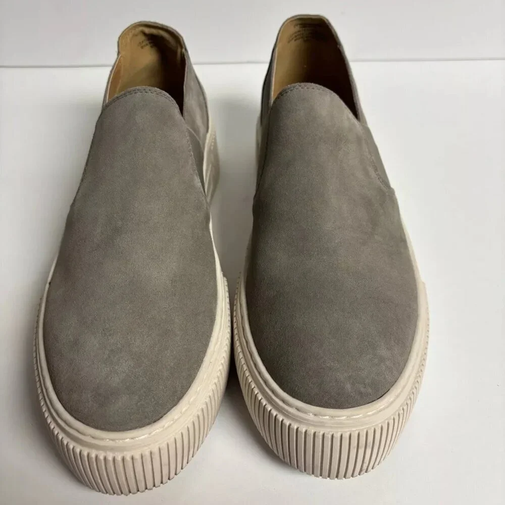 Crown Vintage Women’s Marlenna, Gray Slip-On Shoes, Size 10 M